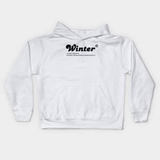 Winter Four Seasons Kids Hoodie